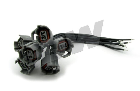 DeatschWerks 93-98 Toyota Supra TT 2200cc Injectors for Top Feed Conversion 14mm O-Ring (set of 6) - 16S-08-2200-6
