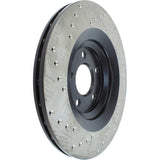 StopTech 07-10 Audi S6 Drilled Left Rear CRYO Rotor - 128.33117CL