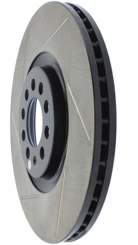 StopTech Power Slot 3/99-06 Audi TT/00-06 TT Quattro / 03-05 VW Golf GTi Right Front Slotted Rotor - 126.33062SR