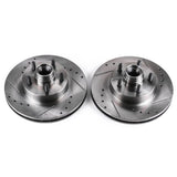 Power Stop 95-01 Ford Explorer Front Evolution Drilled & Slotted Rotors - Pair - AR8551XPR