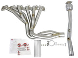 aFe Power Twisted Steel Long Tube Header & Connection Pipes (Street Series) 01-16 Nissan Patrol - 48-36105-YC