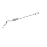 MagnaFlow Sys C/B 11-15 Ford Super Duty F250 6.2L EC CC, SS 3.5in Single Rear Pass Side Ext 5in Tip - 19174