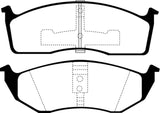 EBC 93-94 Chrysler Concorde 3.3 Greenstuff Front Brake Pads - DP21123