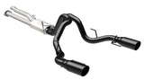 MagnaFlow SYS Cat-Back 2017 Ford F-150 Raptor 3.5L Dual Black Coated 3in Tips - 19350