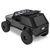 Bestop 04-06 Jeep Wrangler TJ Unlimited Trektop (Premium Black Twill) - 56821-17