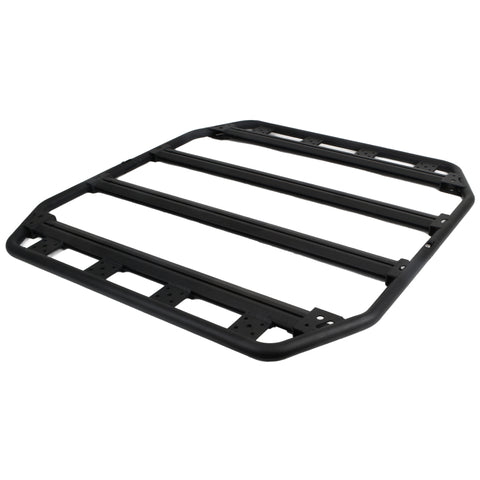 Go Rhino SRM300 Quad Overland Rail Kit (For 40x40in. Rack) - Tex. Blk (Rails ONLY - Req. Platform) - 5933044T