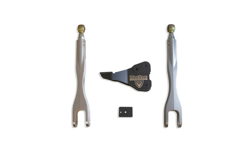 MaxTrac 17-19 Ford F-250/350 4WD Dually 4in & 6in Lift Kit - Front Passenger 4-Link Arms/Brackets - 943300-4