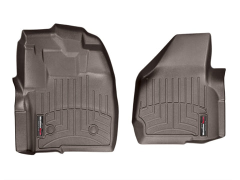 WeatherTech 2012-2016 Ford F-250/F-350/F-450/F-550 Front FloorLiner - Cocoa - 475821