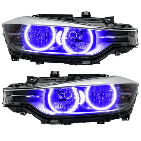 Oracle 12-13 BMW 3/328 LED Headlight Halo Kit - UV/Purple - 3000-007