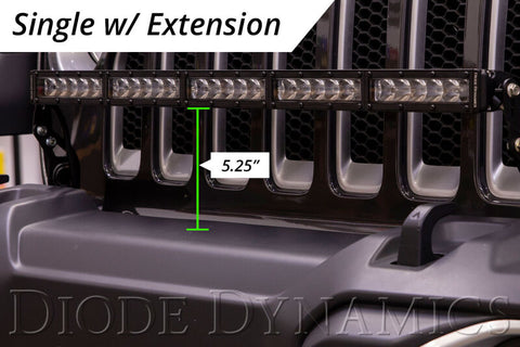 Diode Dynamics 18-21 Jeep JL Wrangler/Gladiator SS30 Bumper Bracket Kit - DD6027
