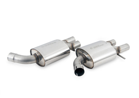 AWE Tuning Audi C7.5 A6 3.0T Touring Edition Exhaust - Quad Outlet Chrome Silver Tips - 3015-42072