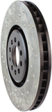 StopTech 04-06 Audi TT Quattro / 04 VW Golf R32 AWD Drilled Right Front Rotor - 128.33093R