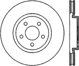 StopTech Power Slot 05 Chrysler 300C 5.7L V8 w/ Vented Rear Disc Front Right Cryo Slotted Rotor - 126.63061CSR