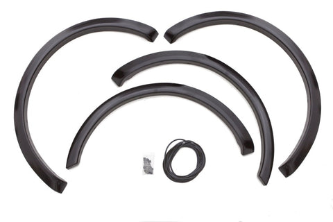 Lund 09-14 Ford F-150 (Excl Raptor) SX-Sport Style Smooth Elite Series Fender Flares - Black (4 Pc.) - SX312S