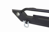 Fishbone Offroad 87-06 Jeep TJ/YJ Wrangler TJ/YJ Steel Front Bumper W/LEDs - Blk Textured Pawdercoat - FB22016