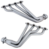 BBK 10-15 Camaro LS3 L99 Long Tube Exhaust Headers With Converters - 1-3/4 Chrome - 4021