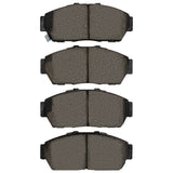 R1 93-01 Honda Civic Coupe Front Ceramic Brake Pads - 2310-0617-00
