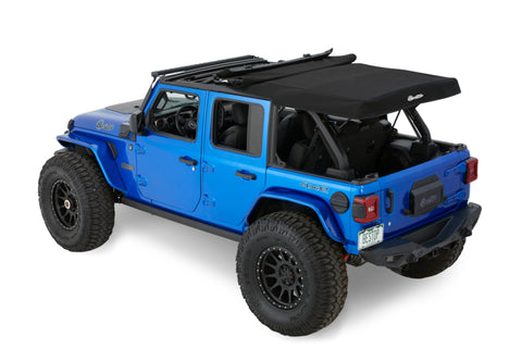 Bestop 18-26 Jeep Wrangler JL 4-Door Supertop (Black Diamond) - 54726-35
