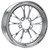 Weld V-Series 1-Piece 15x3.5 / 5x4.75 BP / 2.25in. BS Polished Wheel - Non-Beadlock - 84P-15272