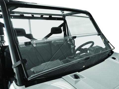 QuadBoss 15-19 Polaris Ranger 1000 Diesel Windbreak Folding Windshield - 375780