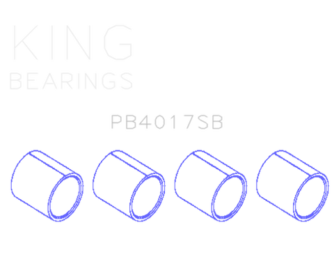 King Engine Bearings PEUGEOT EP6DT/BMW N14B16C Connecting Rod Bushing - PB4017SB