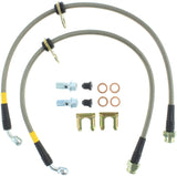 StopTech 08-09 WRX Stainless Steel Rear Brake Lines - 950.47507