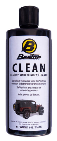 Bestop One 8-Oz. Bottle Bestop Vinyl Window Cleaner (Boxed) - 11213-00