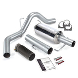 Banks Power 04-07 Dodge 5.9L 325Hp CCLB Monster Exhaust System - SS Single Exhaust w/ Black Tip - 48701-B