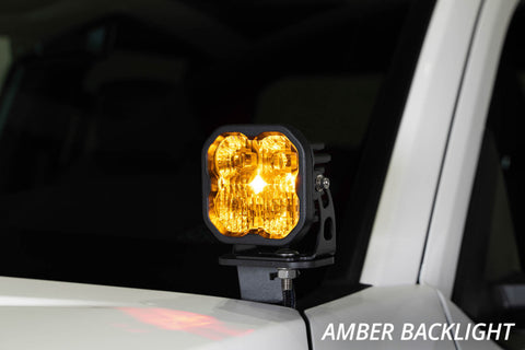 Diode Dynamics 2024+ Toyota Tacoma SS3 LED Ditch Light Kit- Sport White Combo - DD7938