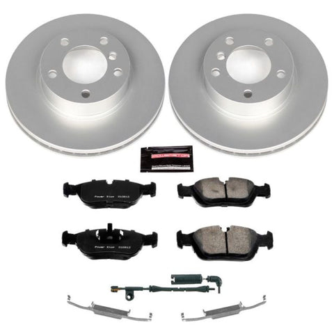 Power Stop 2000 BMW 323Ci Front Z23 Evolution Sport Coated Brake Kit - CRK497