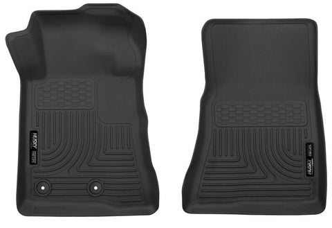 Husky Liners 15-22 Ford Mustang X-act Contour Series Front Floor Liners - Black - 55471