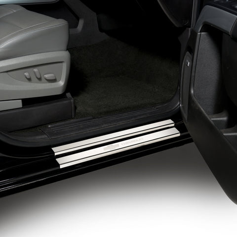 Putco 14-18 Chevy Silv LD - Crew Cab w/ CHEVROLET Etching (8pcs) SS Door Sills - 95173GM-1