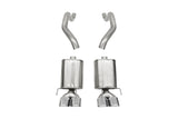 Corsa 2005-2007 Chevrolet Corvette (C6) 6.0L/6.2L Polished Xtreme Axle-Back Exhaust w/4.5in Tips - 21010