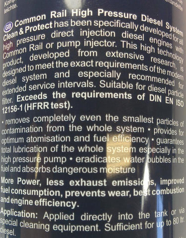 DDP Common Rail Injection System Cleaner - DDP 330980