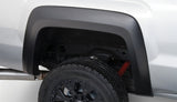 Bushwacker 15-18 GMC Sierra 2500 HD Extend-A-Fender Style Flares 4pc 78.8/97.6in Bed - Black - 40966-02