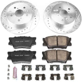 Power Stop 18-19 Toyota Camry Rear Z23 Evolution Sport Brake Kit - K7905
