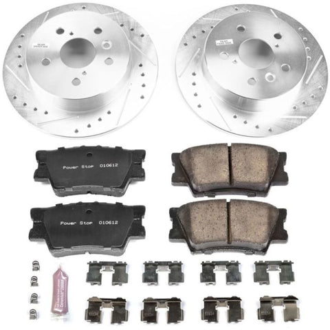 Power Stop 18-19 Toyota Camry Rear Z23 Evolution Sport Brake Kit - K7905