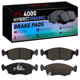 DFC 12-19 Fiat 500E Front 4000 Hybridynamic Brake Pads - 4000-1568-00