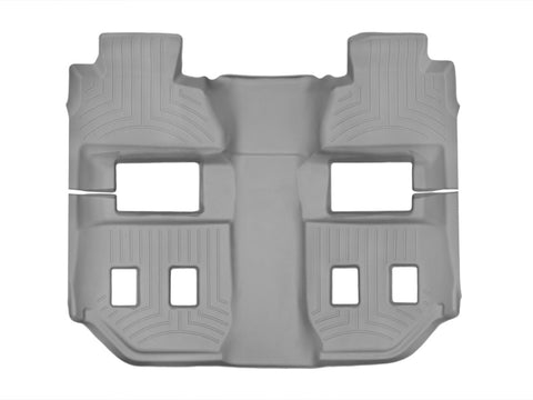 WeatherTech 2015+ Chevrolet Suburban Rear FloorLiner - Grey (Fits w/2nd Row Bucket Seats) - 466073