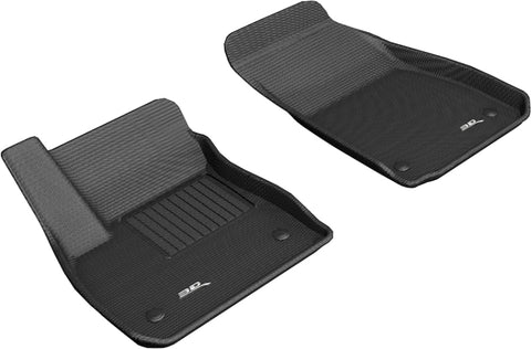 3D MAXpider 2018-2020 Buick Regal Kagu 1st Row Floormat - Black - L1BC03911509