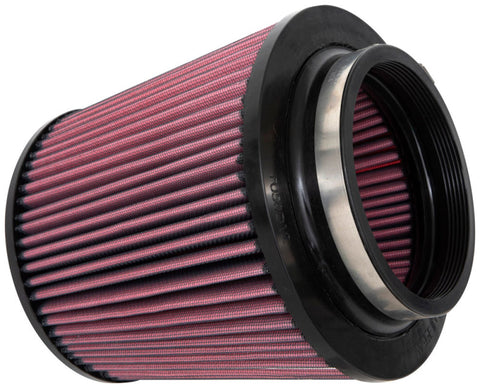 K&N Universal Clamp-On Air Filter 5in Flange ID x 8in Base OD x 6.625in Top OD x 8.625in Height - RU-5294