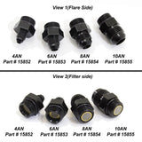Nitrous Express 8AN to 8AN Orb Filter Fitting for Lightning 375 - 15854