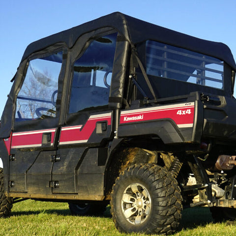 Seizmik 15+ Kawasaki Mule PRO-DXT/FXT Soft Upper Door Kit - 51-20989