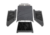 Rampage 2004-2006 Jeep Wrangler(TJ) LJ Unlimited Frameless Soft Top Kit - Black Diamond - 109635