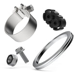 MagnaFlow 12 Ford Focus L4 2.0L HB Single Straight P/S Rear Exit Stainless Cat Back Perf Exhaust - 15072