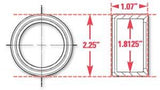 SPC Performance Weld-In Ring Kit 1.81 in. ID - 15524