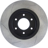 StopTech Power Slot 08-09 Infiniti QX4/QX56 / 07-09 Nissan Armada Left Front Slotted Rotor - 126.42099SL