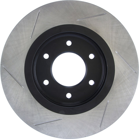 StopTech Power Slot 08-09 Infiniti QX4/QX56 / 07-09 Nissan Armada Left Front Slotted Rotor - 126.42099SL