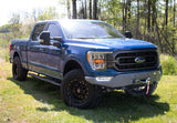 Fishbone Offroad 2021+ F150 Pelican Winch Plate Only (Fits FB22366) - Black Texture - FB22393