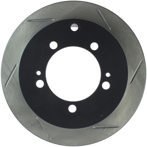 StopTech Power Slot 04-06 Lancer / 01-05 Sebring/Stratus Slotted Left Rear Rotor - 126.46047SL